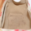 LOUIS VUITTON Monogram Cherry Blossom Sac Retro PM Bag White M92014 Auth 152285A-23