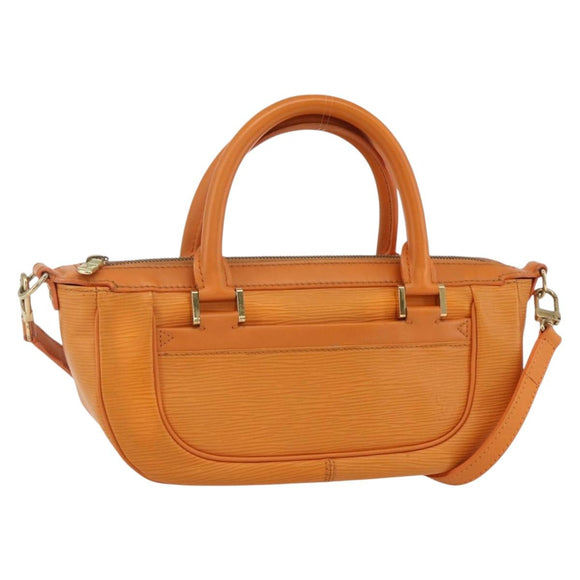 LOUIS VUITTON Epi Danura PM Bag 2Way Orange Mandarin M5891H LV Auth 152286V
