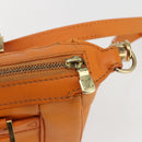 LOUIS VUITTON Epi Danura PM Bag 2Way Orange Mandarin M5891H LV Auth 152286V-9