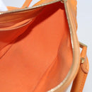 LOUIS VUITTON Epi Danura PM Bag 2Way Orange Mandarin M5891H LV Auth 152286V-21