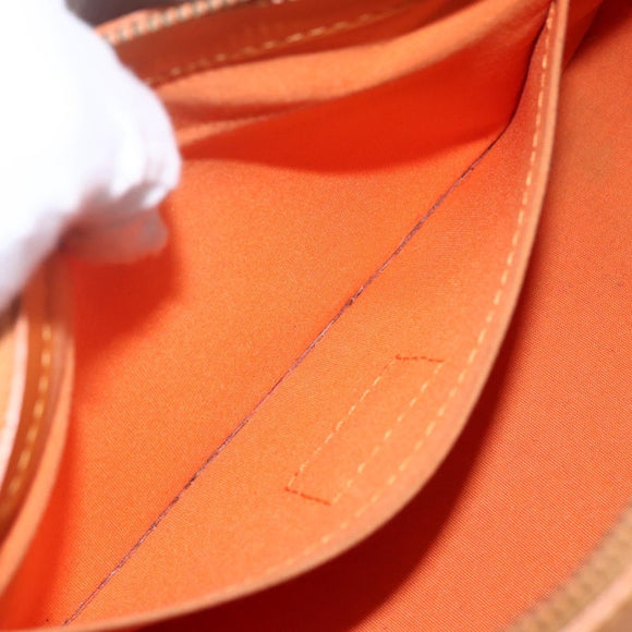 LOUIS VUITTON Epi Danura PM Bag 2Way Orange Mandarin M5891H LV Auth 152286V