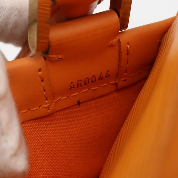 LOUIS VUITTON Epi Danura PM Bag 2Way Orange Mandarin M5891H LV Auth 152286V