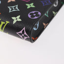 LOUIS VUITTON Monogram Multicolor Phone Pouch Metis Black M14098 Auth 152288SM-17