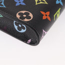 LOUIS VUITTON Monogram Multicolor Phone Pouch Metis Black M14098 Auth 152288SM-18
