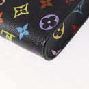 LOUIS VUITTON Monogram Multicolor Phone Pouch Metis Black M14098 Auth 152288SM-19