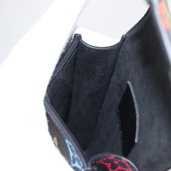 LOUIS VUITTON Monogram Multicolor Phone Pouch Metis Black M14098 Auth 152288SM