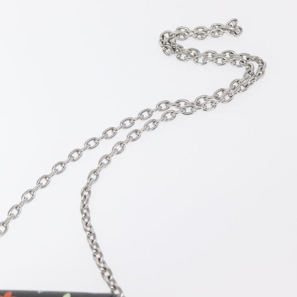 LOUIS VUITTON Monogram Multicolor Phone Pouch Metis Black M14098 Auth 152288SM