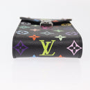 LOUIS VUITTON Monogram Multicolor Phone Pouch Metis Black M14098 Auth 152288SM-6
