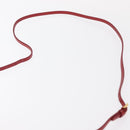 PRADA Shoulder Bag Nylon Red Gold Auth 152289SAV-8