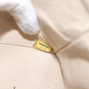 CHANEL Matelasse Chain Double Flap Chain Bag Knitted White CC Auth 152291SAV-30