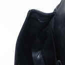 CHANEL Matelasse Double Flap Chain Bag Patent leather Black Gold CC Auth 152292V-24