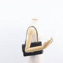 CHANEL Matelasse Double Flap Chain Bag Patent leather Black Gold CC Auth 152292V-29