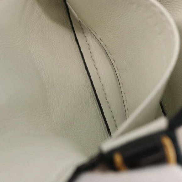 FENDI Zucca Canvas Nano Baguette Pouch Multicolor Gold Auth 152293SAM