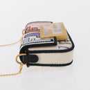 FENDI Zucca Canvas Nano Baguette Pouch Multicolor Gold Auth 152293SAM-5