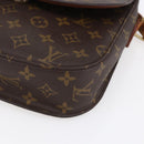 LOUIS VUITTON Monogram Saint Cloud GM Shoulder Bag M51242 LV Auth 152301-15