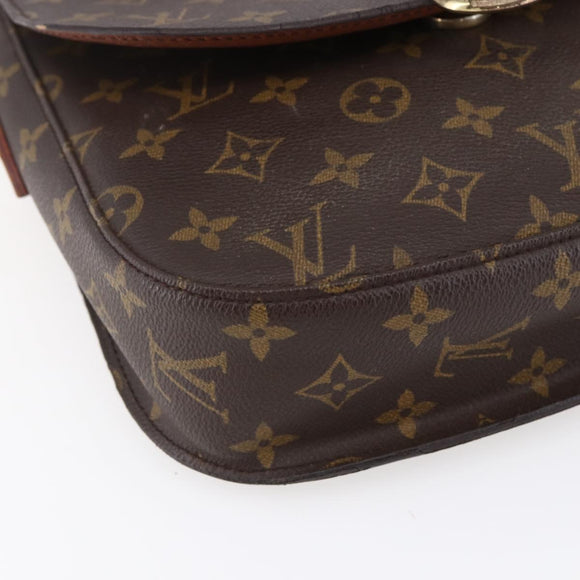 LOUIS VUITTON Monogram Saint Cloud GM Shoulder Bag M51242 LV Auth 152301
