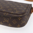 LOUIS VUITTON Monogram Saint Cloud GM Shoulder Bag M51242 LV Auth 152301-17