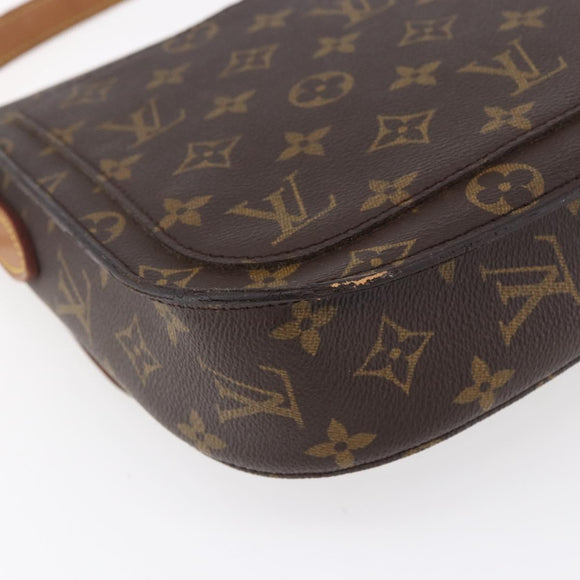 LOUIS VUITTON Monogram Saint Cloud GM Shoulder Bag M51242 LV Auth 152301