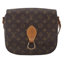 LOUIS VUITTON Monogram Saint Cloud GM Shoulder Bag M51242 LV Auth 152301-13