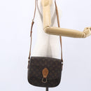 LOUIS VUITTON Monogram Saint Cloud GM Shoulder Bag M51242 LV Auth 152301-26