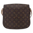 LOUIS VUITTON Monogram Saint Cloud GM Shoulder Bag M51242 LV Auth 152301-2
