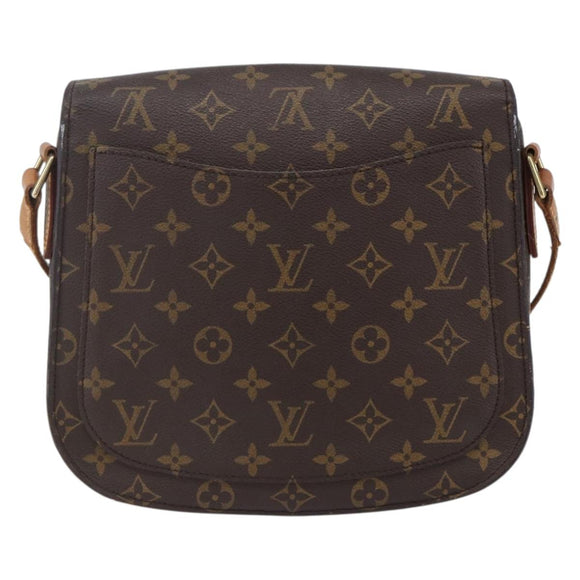 LOUIS VUITTON Monogram Saint Cloud GM Shoulder Bag M51242 LV Auth 152301