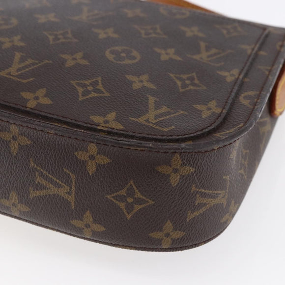 LOUIS VUITTON Monogram Saint Cloud GM Shoulder Bag M51242 LV Auth 152302