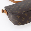 LOUIS VUITTON Monogram Saint Cloud GM Shoulder Bag M51242 LV Auth 152302-18