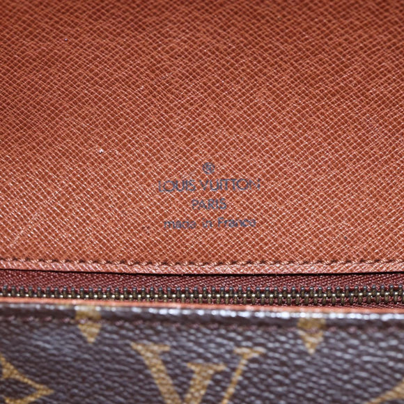 LOUIS VUITTON Monogram Saint Cloud GM Shoulder Bag M51242 LV Auth 152302