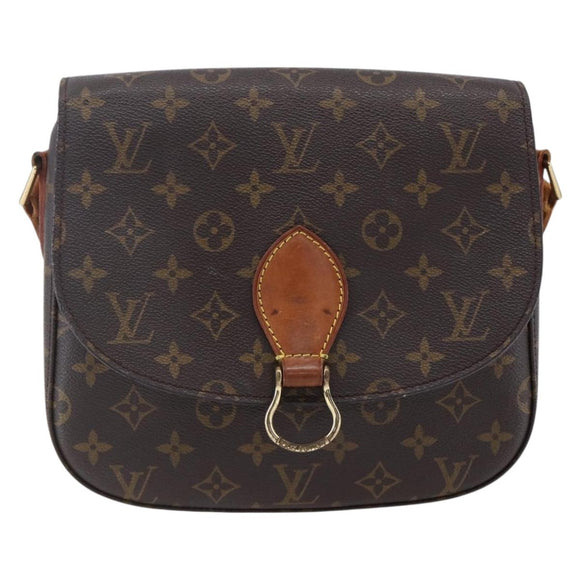LOUIS VUITTON Monogram Saint Cloud GM Shoulder Bag M51242 LV Auth 152302
