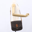 LOUIS VUITTON Monogram Saint Cloud GM Shoulder Bag M51242 LV Auth 152302-26