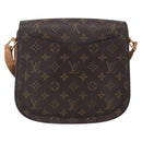 LOUIS VUITTON Monogram Saint Cloud GM Shoulder Bag M51242 LV Auth 152302-2