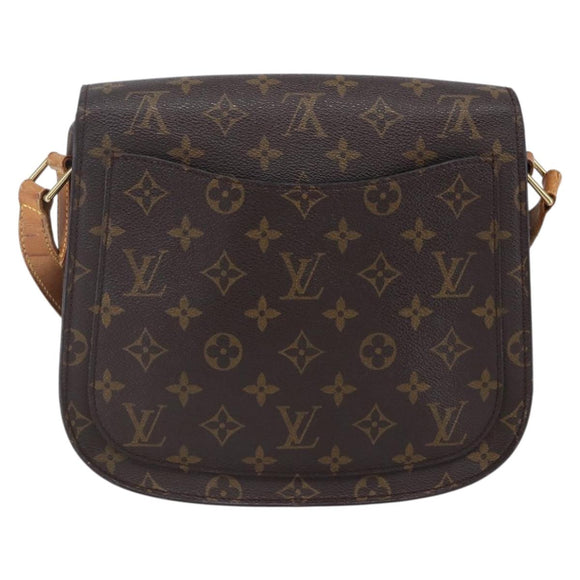 LOUIS VUITTON Monogram Saint Cloud GM Shoulder Bag M51242 LV Auth 152302