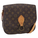 LOUIS VUITTON Monogram Saint Cloud GM Shoulder Bag M51242 LV Auth 152303-1