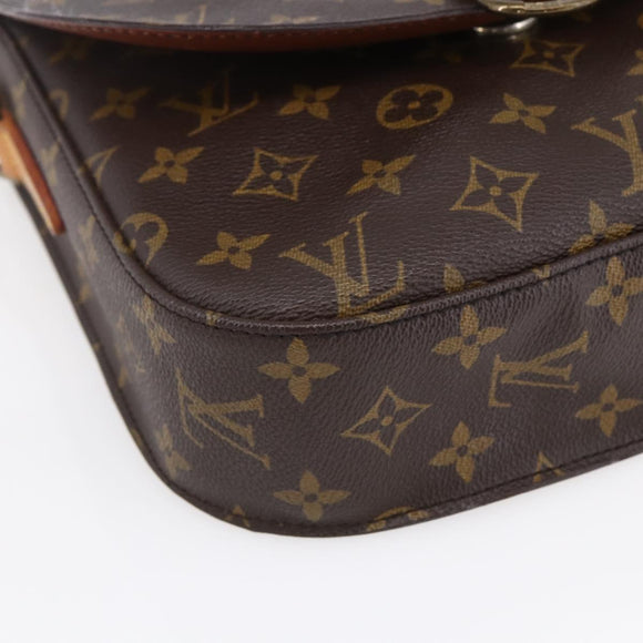 LOUIS VUITTON Monogram Saint Cloud GM Shoulder Bag M51242 LV Auth 152303