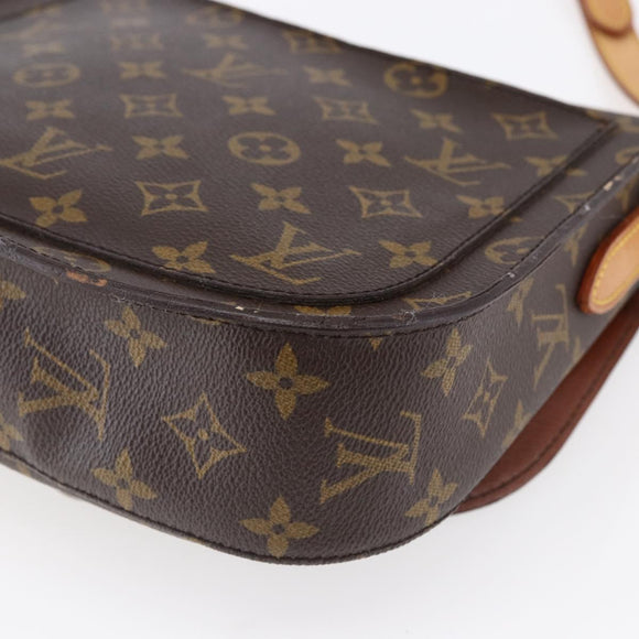 LOUIS VUITTON Monogram Saint Cloud GM Shoulder Bag M51242 LV Auth 152303