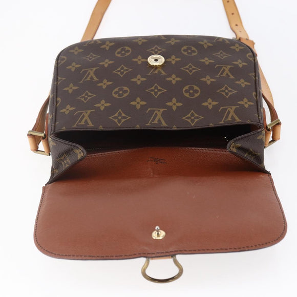 LOUIS VUITTON Monogram Saint Cloud GM Shoulder Bag M51242 LV Auth 152303