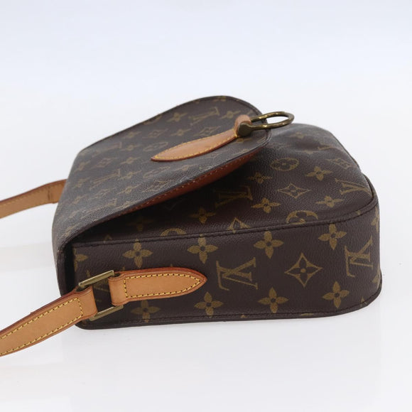 LOUIS VUITTON Monogram Saint Cloud GM Shoulder Bag M51242 LV Auth 152303