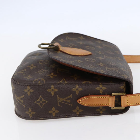 LOUIS VUITTON Monogram Saint Cloud GM Shoulder Bag M51242 LV Auth 152303