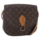 LOUIS VUITTON Monogram Saint Cloud GM Shoulder Bag M51242 LV Auth 152304-1