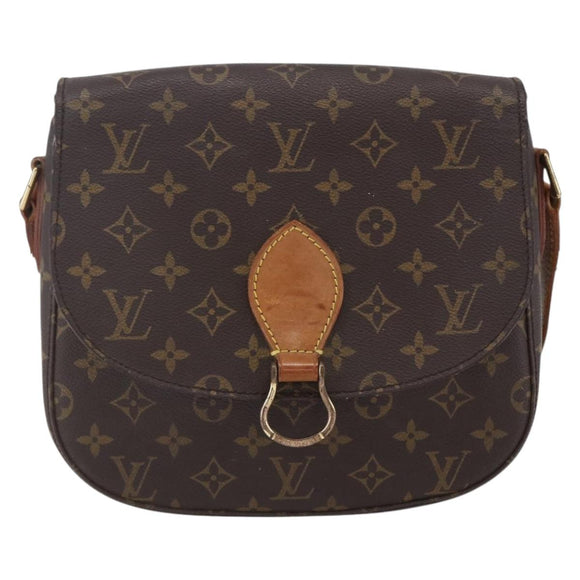 LOUIS VUITTON Monogram Saint Cloud GM Shoulder Bag M51242 LV Auth 152304
