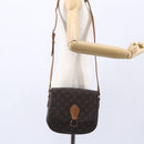 LOUIS VUITTON Monogram Saint Cloud GM Shoulder Bag M51242 LV Auth 152304-26
