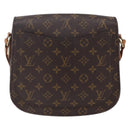 LOUIS VUITTON Monogram Saint Cloud GM Shoulder Bag M51242 LV Auth 152304-2