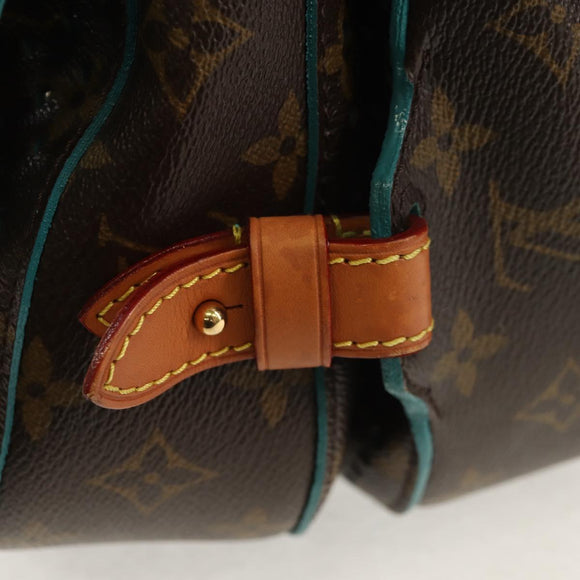 LOUIS VUITTON Monogram Perfo Saumur 30 Shoulder Bag M93998 LV Auth 152313V