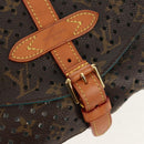 LOUIS VUITTON Monogram Perfo Saumur 30 Shoulder Bag M93998 LV Auth 152313V-25