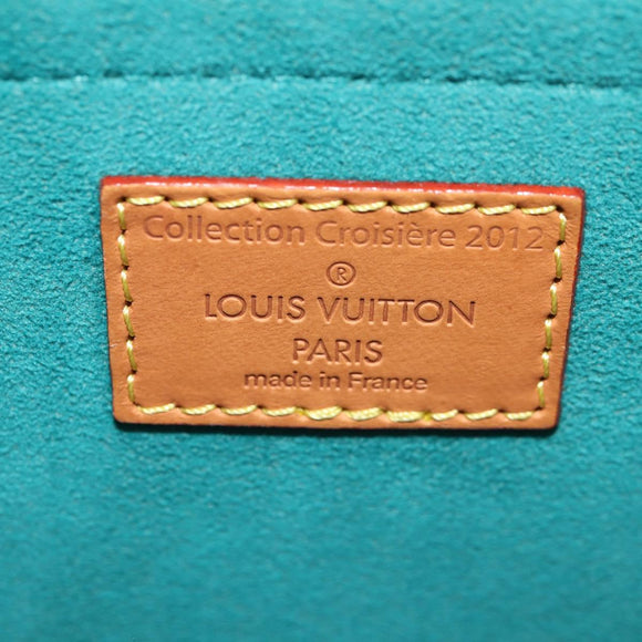 LOUIS VUITTON Monogram Perfo Saumur 30 Shoulder Bag M93998 LV Auth 152313V