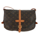 LOUIS VUITTON Monogram Perfo Saumur 30 Shoulder Bag M93998 LV Auth 152313V-2