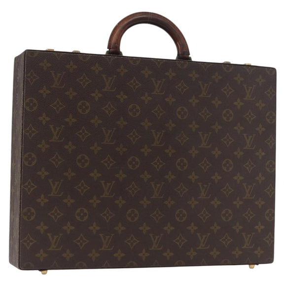 LOUIS VUITTON Monogram Attache Case Hand Bag LV Auth 152314