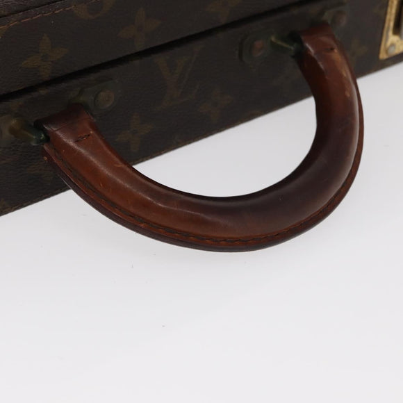 LOUIS VUITTON Monogram Attache Case Hand Bag LV Auth 152314