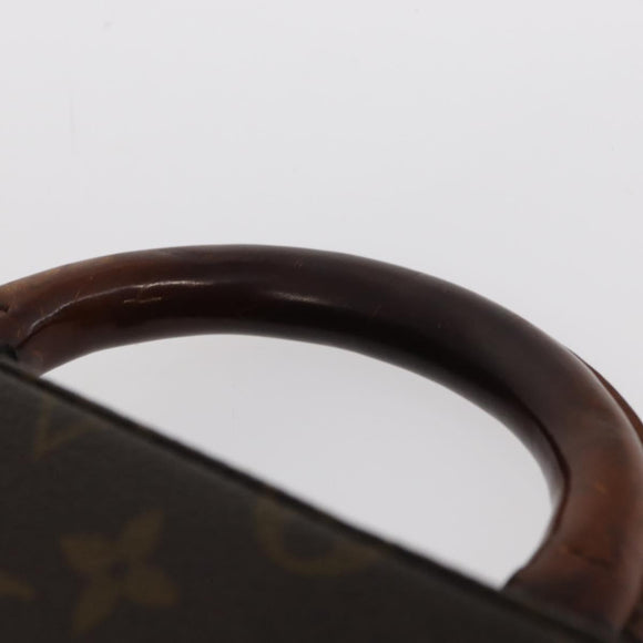 LOUIS VUITTON Monogram Attache Case Hand Bag LV Auth 152314